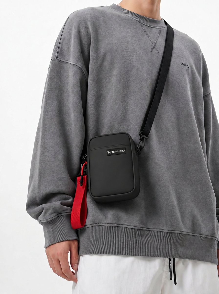 Shoulder Bag PU Emborrachado — imagem 2 de 2